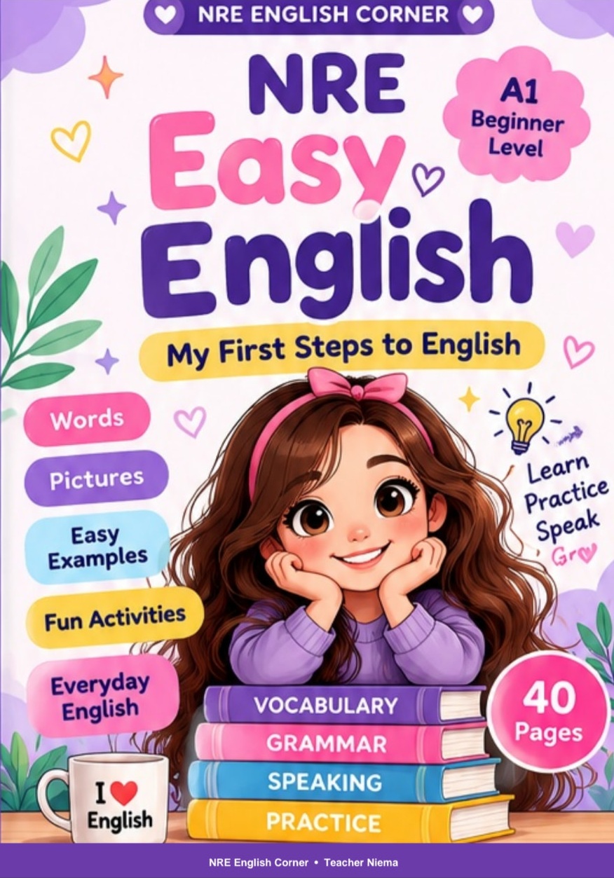 NRE Easy English – My First Steps to English